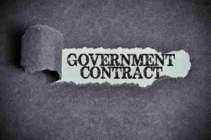Government contract bid