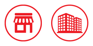 Resolute Partners - Retail and Office Building Icons