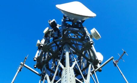 radio frequency wireless network tower